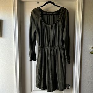 Holding Horses woman's dress